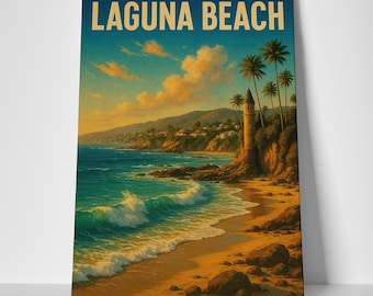 Laguna Beach Poster or Canvas