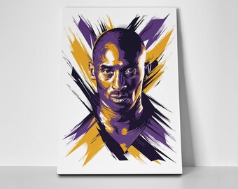 Kobe Bryant Artwork Poster or Canvas