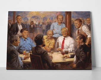 Donald Trump Republicans Poster or Canvas