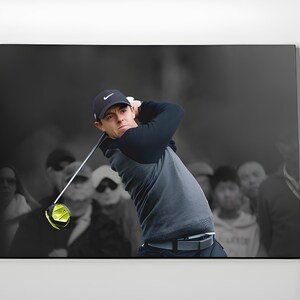Rory McIlroy Poster or Wrapped Canvas