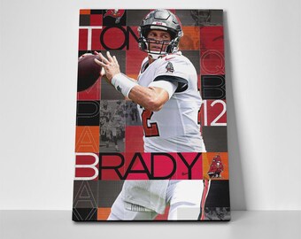 Tom Brady Tampa Poster or Canvas