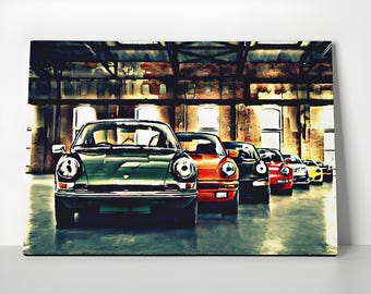 Classic Porsche Poster or Canvas