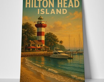 Hilton Head Beach Poster or Canvas