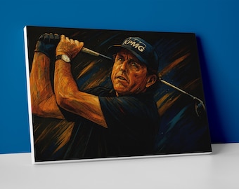Phil Mickelson Poster or Canvas
