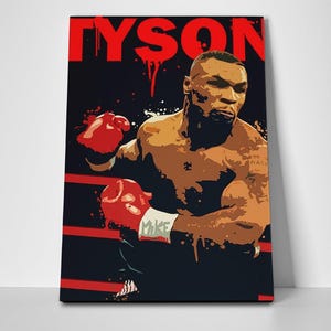 Mike Tyson Art Poster or Canvas
