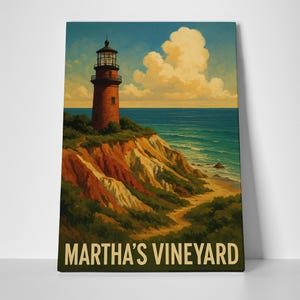 Martha&#39;s Vineyard Poster or Canvas