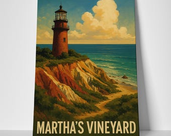Martha's Vineyard Poster or Canvas