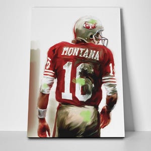 Joe Montana Poster or Canvas