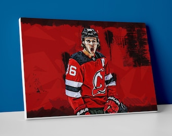 Jack Hughes Devils Poster or Canvas
