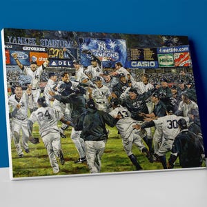 Yankees World Series Poster or Wrapped Canvas