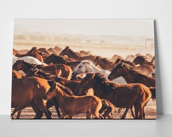 Wild Horses Poster or Canvas