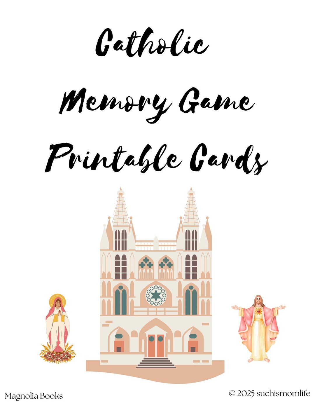 Card Game, Kids Games, Faith, Catholic, Homeschool - Etsy