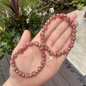 Memorial bead bracelet, made with your flower petals, wedding flowers, funeral flowers, anniversary flowers, keepsake