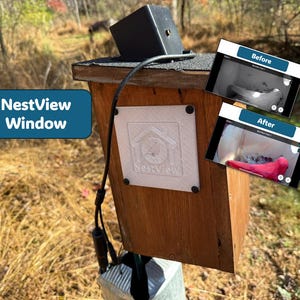 Nestview™ HD Mini IP Camera Enclosure – Mount an HD Camera on Any Bird ...