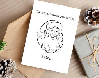 Funny Christmas Greeting Card: Hilarious Xmas Greeting (Digital Download)