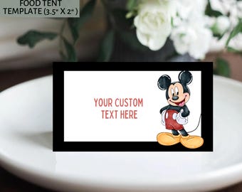 EDITABLE oh twodles Tienda de comida Mickey Mouse 2do cumpleaños Fiesta Oh Toodles boy Cumpleaños 2do cumpleaños Tema DESCARGA INSTANTÁNEA MKM1