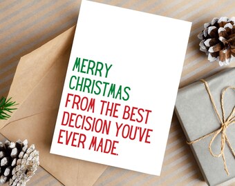 Funny Christmas Greeting Card: Hilarious Xmas Greeting (Digital Download)