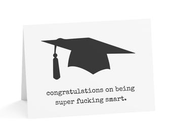 Funny Graduation Card: Congrats Graduate (Digital Download)