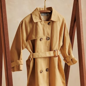 Embroidered Trench - Etsy