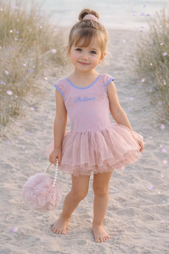 open lace back dress The Short Sleeve Ballet Dress in Tickled Pink