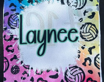 Custom Microfiber Hand Towel | Personalized Logo or Image | Rally towels | 100% Polyester