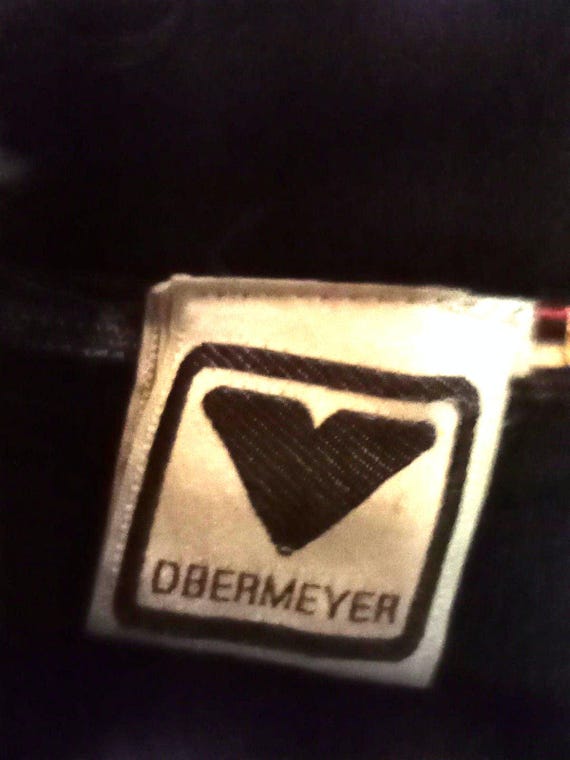 OOAK RARE Vintage Designer Obermeyer Wool Blend 1… - image 2