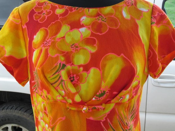 Dress ALICE OF CALIFORNIA Hawaiin Style Maxi Dress