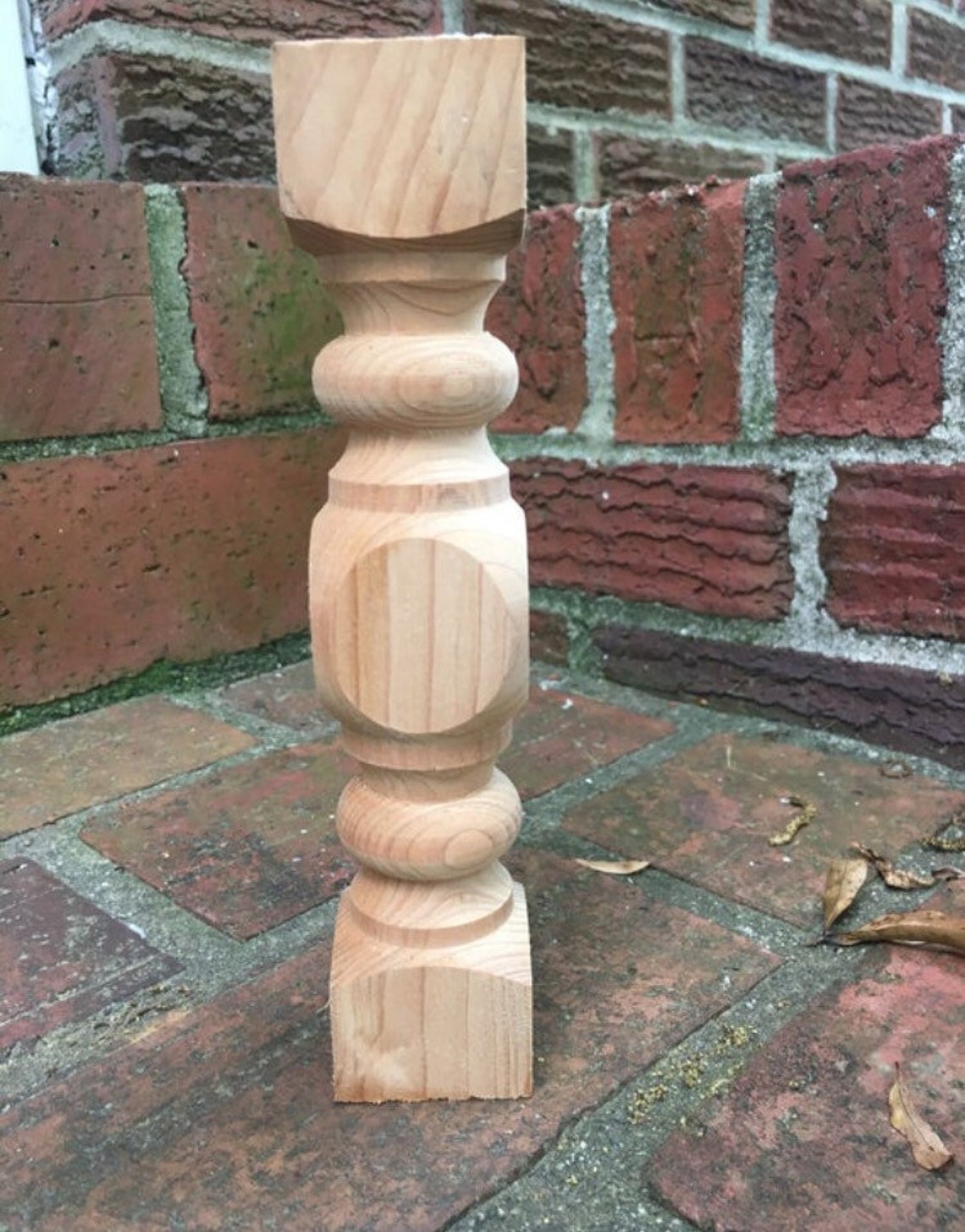 4 SPINDLES 7 1/2 Wooden Unfinished Hemlock Crafting Etsy
