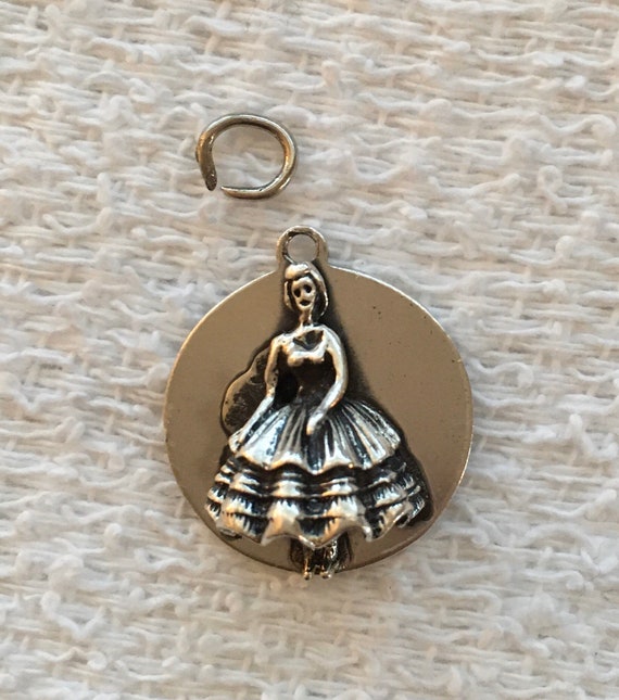 VTG BEAU Sterling Silver Southern Belle with Pett… - image 1