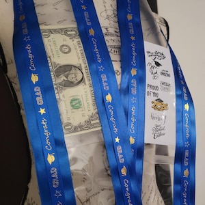 Custom Graduation Money Holder Fill Your Own Lei Sash 2026 ...