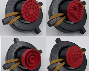 Piston of Pain - Interchangeable Heads BDSM Impact Toy Fetish SM S&M Submission Domination