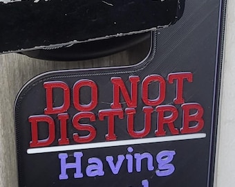 Custom Do Not Disturb Sign: Personalized Hotel Door Hanger