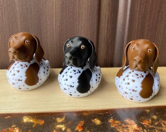 GSP (Pato Pointer Alemán de Pelo Corto) - Figura en miniatura para salpicaderos de Jeep - Impresión 3D