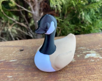 Canadian Goose Duck Miniature Figurine For Jeeps Dashboards 3D Printed Figurines