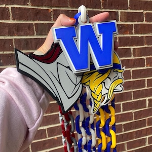 JUMBO Custom Oversized Chunky Chain Necklaces For Sports Teams, Awards, Swag, Schools, ect
