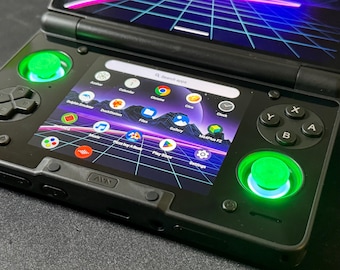 Custom Low Profile Joystick Set for Retroid Pocket Flip 2/AYN Thor Consoles