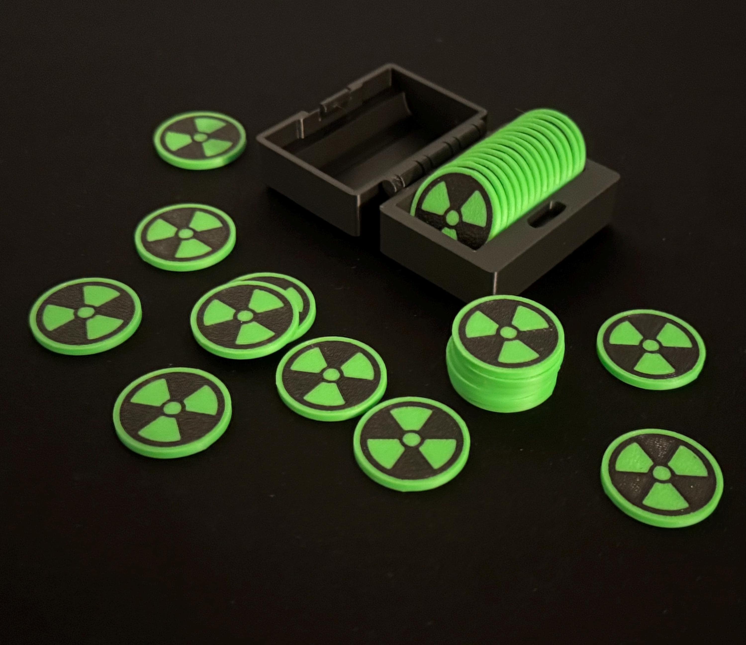 Custom MTG Rad Counters: Radiation Counter Tokens for Magic the ...