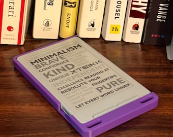 Reversible Slim Case for XTEINK X4 eReader: Lightweight Protective Cover, Travel-Friendly eBook Reader Case