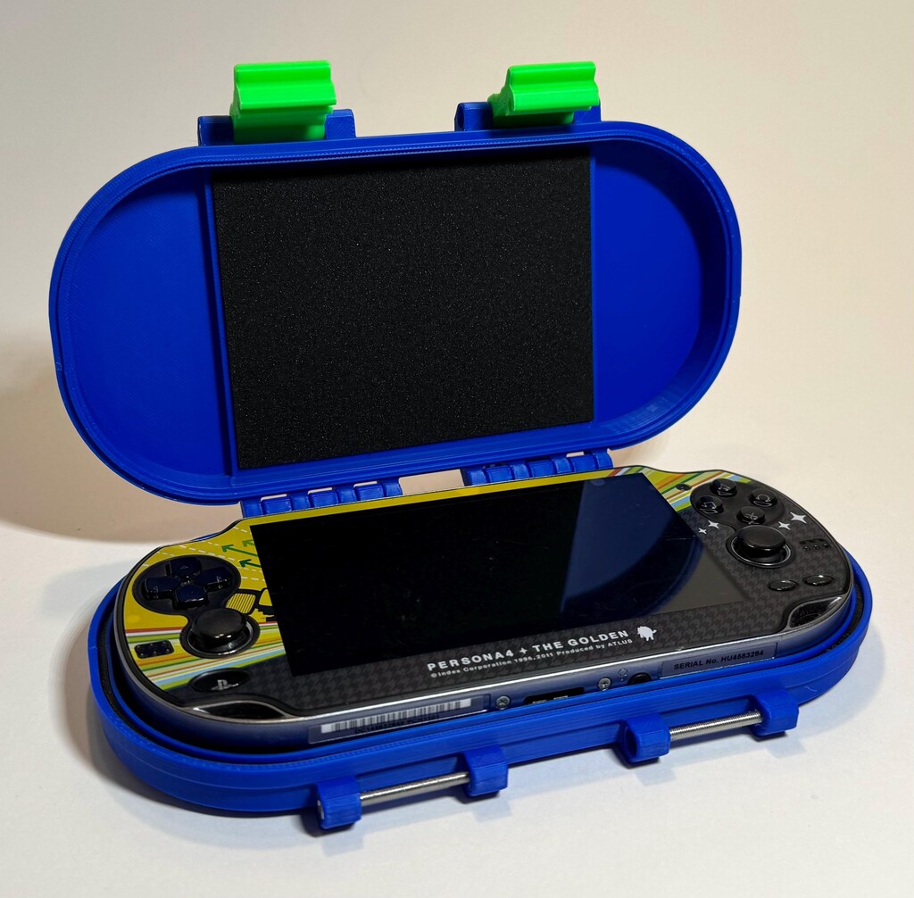 Custodia Rigida Per PS Vita – Trasporto, Per 1000/2000/Slim, Con 10 Slot Per Giochi, Nera