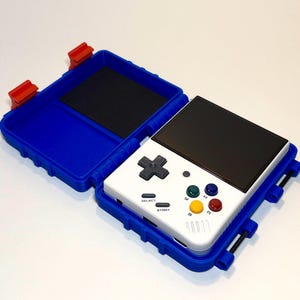Custom Case for Miyoo Mini Plus - Protective Carrying Case for Miyoo Mini PLUS (MM+) with Customizable Colors