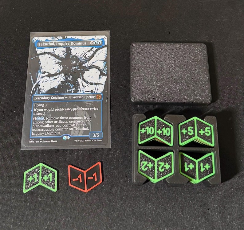 Custom MTG Power/toughness Counters - Double-sided Numeric Tokens ...