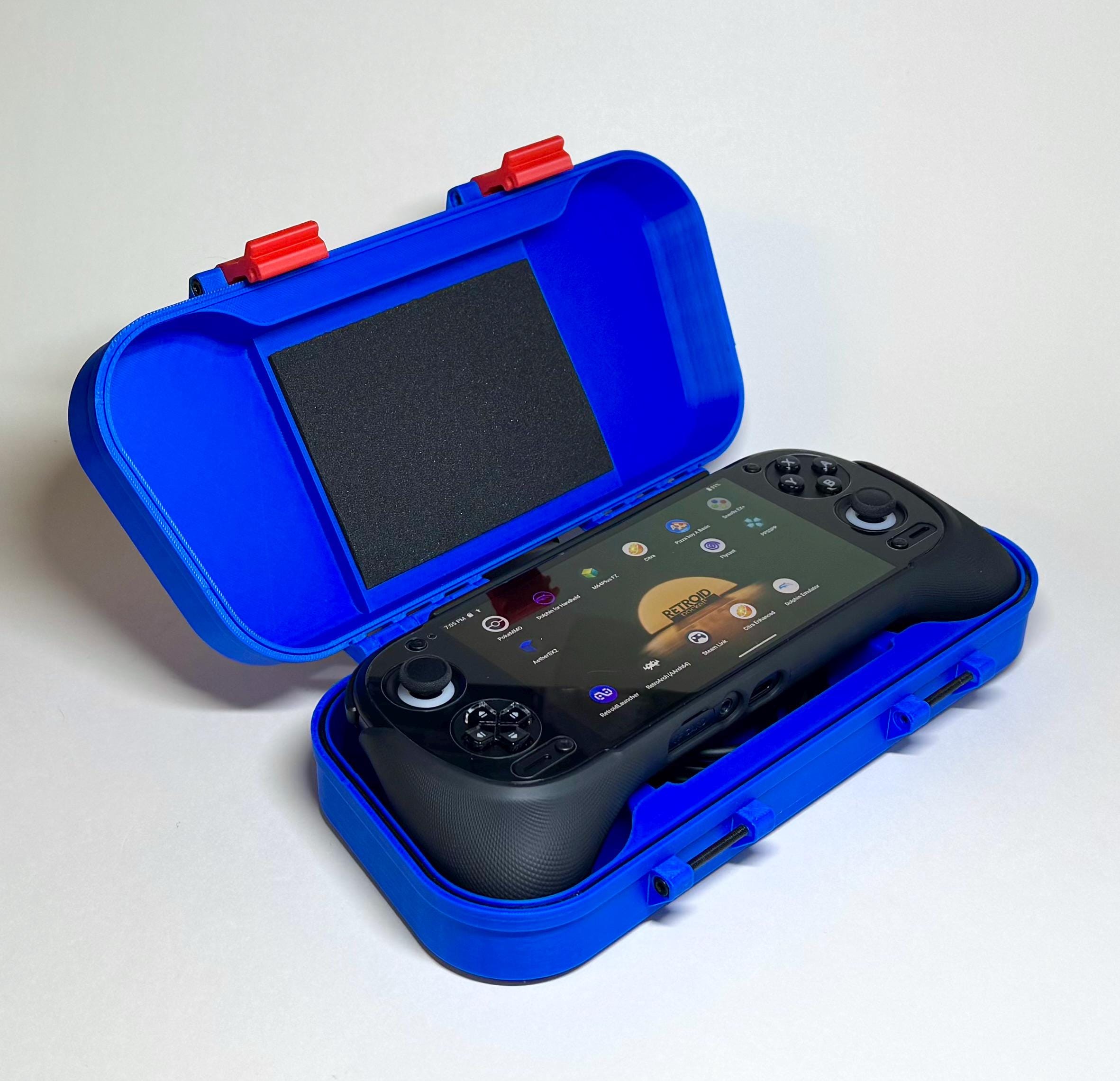 【美品】reiroid pocket classic 6GB/128GB ケース Retroid Pocket Classic Berry 6GB RAM 128GB Handheld Retro Gaming