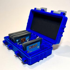 カスタムゲームボーイアドバンスゲームカートリッジケース - GBAゲームカートリッジ用カスタム保護ケース - 複数の色から選択可能、10個収納可能