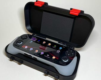Custom Case for Retroid Pocket 5 & Official Grip: Protective Travel RP5 Console Storage