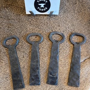 Hand made bottle opener