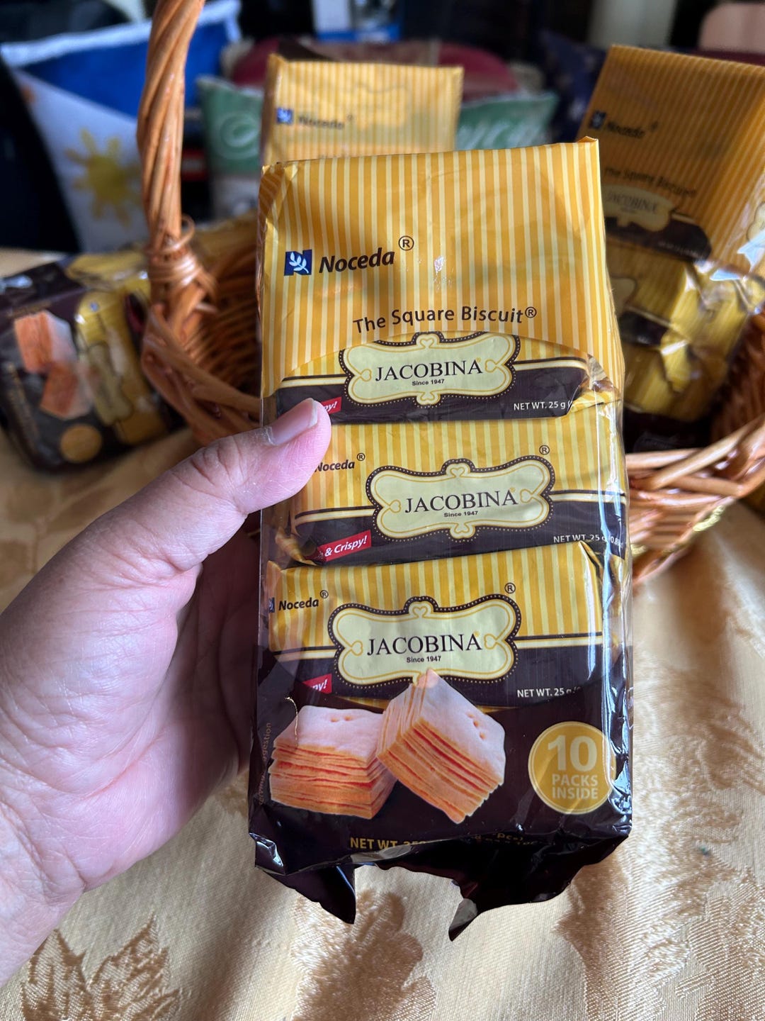 Philippines Jacobina Square Biscuit - Etsy