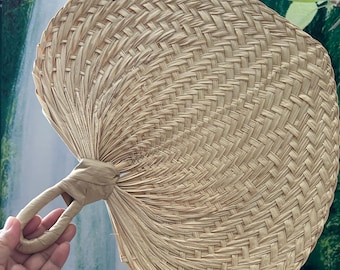 Philippines Traditional Hand Fan, Abaniko, Pamaypay, Buri fan