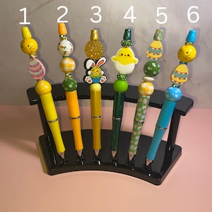 Beaded Pens, Easter Basket Gift, Stationary Gift, Cute Pens for Women, Ballpoint Pen, Unique Pens,