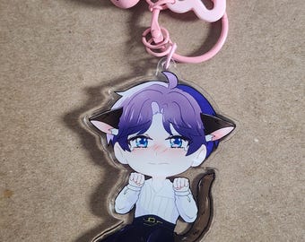 Love and Deepspace Kitty Acrylic Keychain