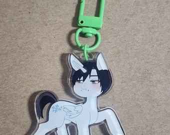 Love and Deepspace Pony Keychains